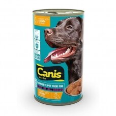 Canis Major konservuotas ėdalas šunims su vištiena padaže 1,25 kg