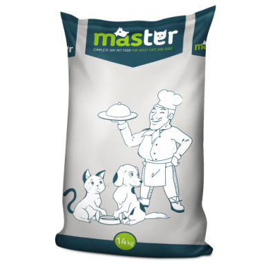Master Adult Dogs With Beef, 14 kg